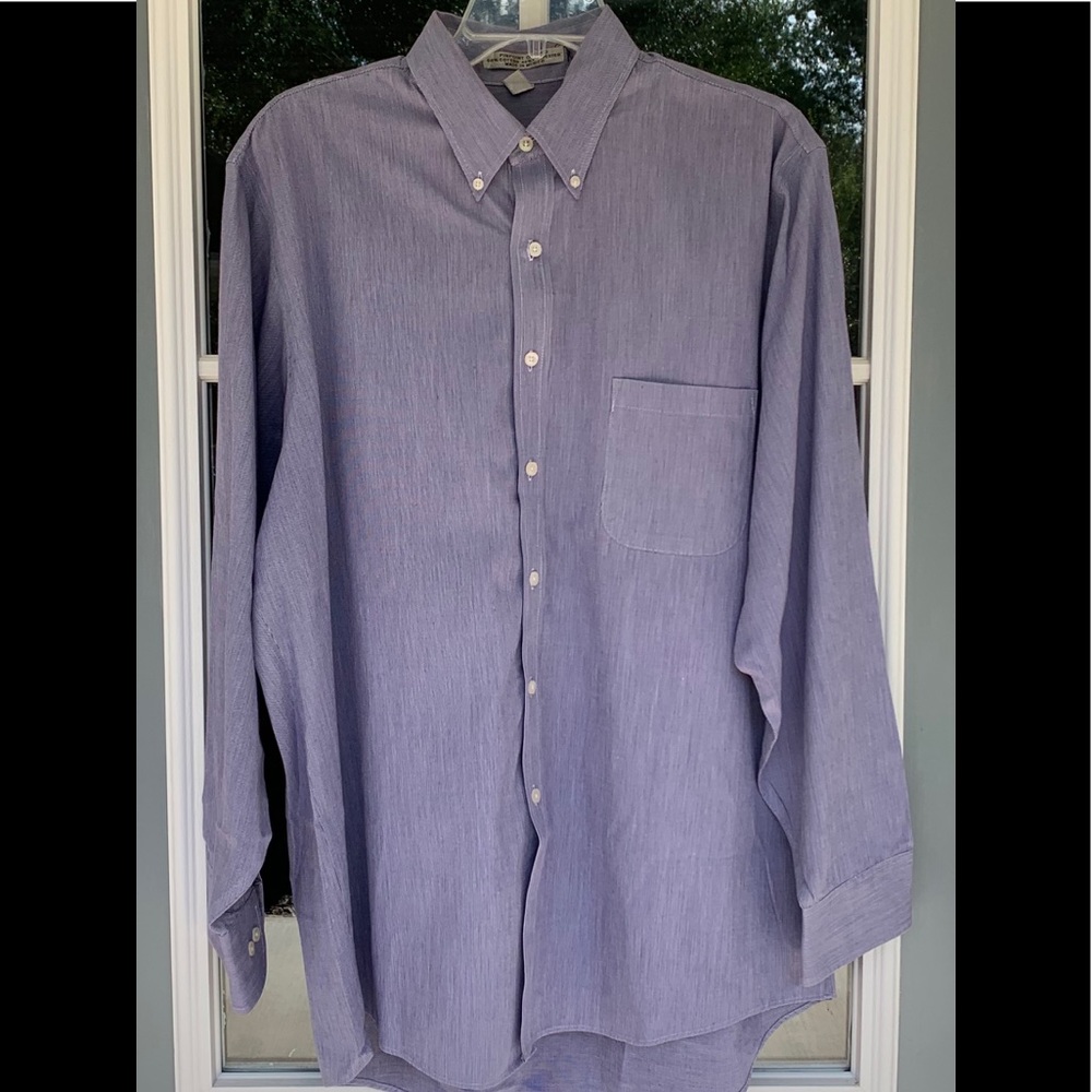 Geoffrey Beene Oxford Button Down Shirt 15 1/2